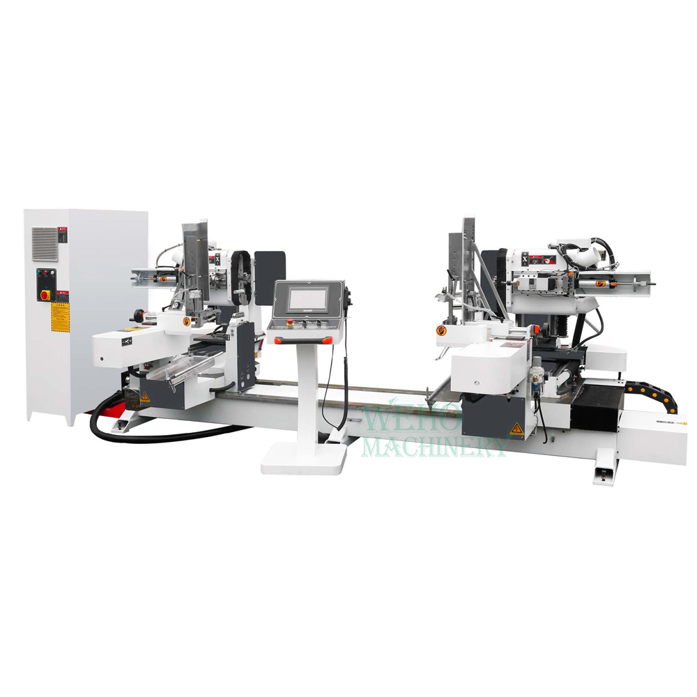 Máquina espigadora de doble extremo CNC