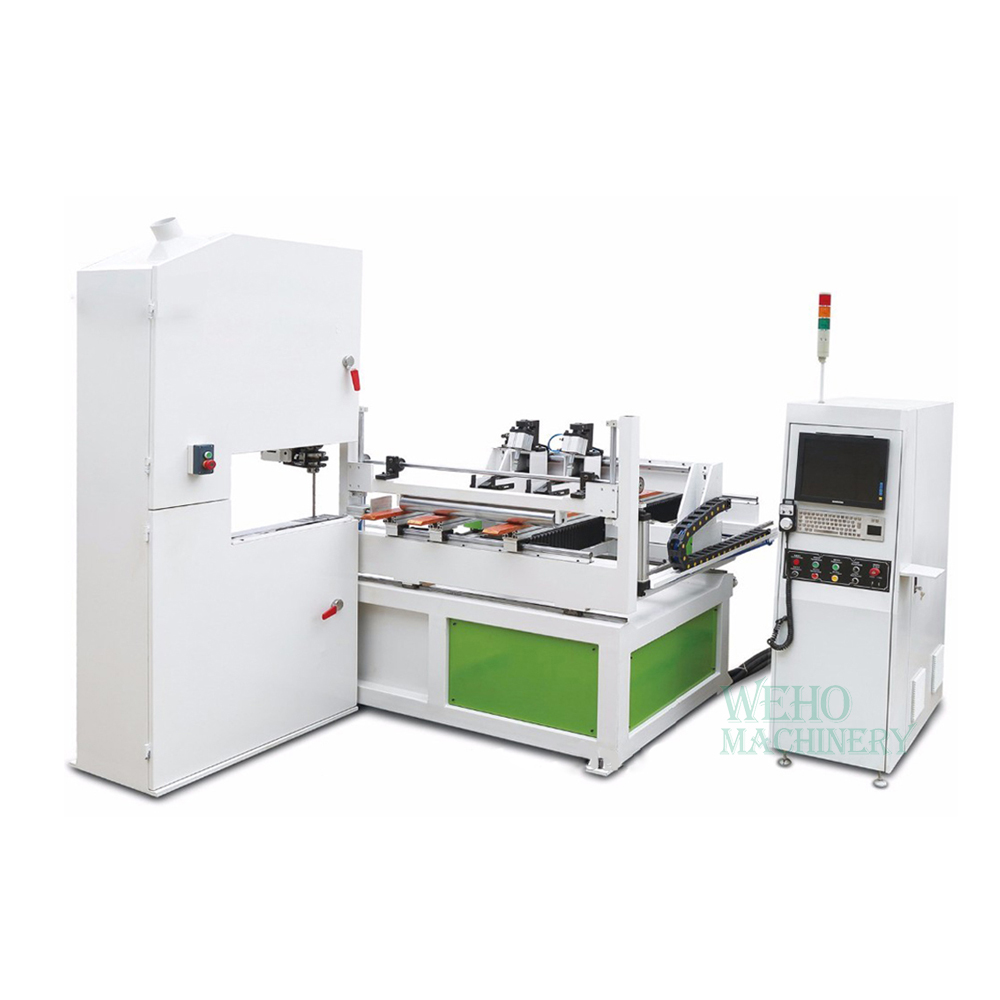 Máquina de sierra de cinta vertical para carpintería CNC